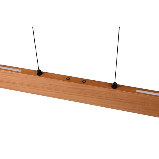 Trio Edgewood natúr LED függesztett lámpa (TRI-359719130) LED 1 izzós IP20