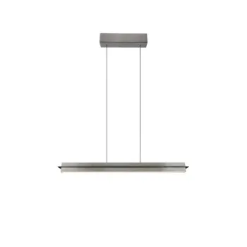 Trio Emerson matt nikkel LED függesztett lámpa (TRI-346710107) LED 1 izzós IP20