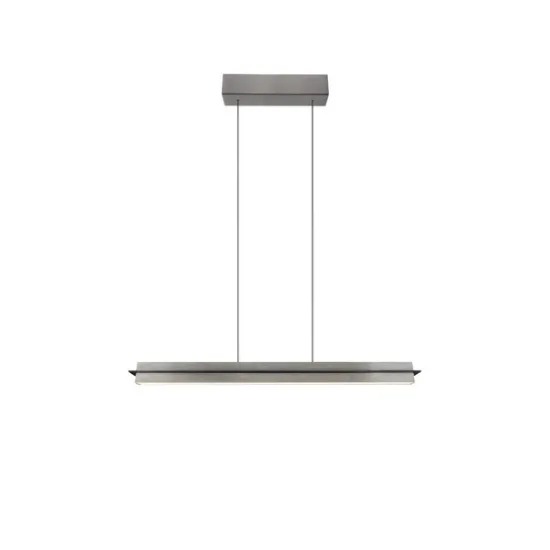 Trio Emerson matt nikkel LED függesztett lámpa (TRI-346710107) LED 1 izzós IP20