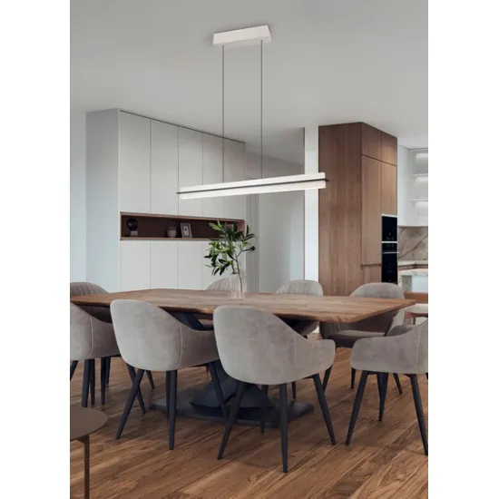 Trio Emerson szürke LED függesztett lámpa (TRI-346710176) LED 1 izzós IP20