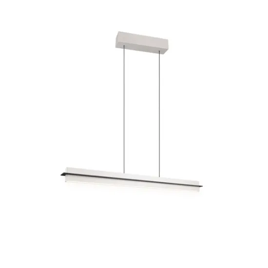 Trio Emerson szürke LED függesztett lámpa (TRI-346710176) LED 1 izzós IP20