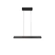 Trio Emerson matt fekete-arany LED függesztett lámpa (TRI-346710180) LED 1 izzós IP20