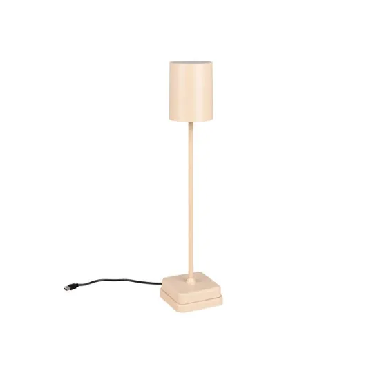 Trio Fernandez bézs LED kültéri asztali lámpa (TRI-R54096166) LED 1 izzós IP54