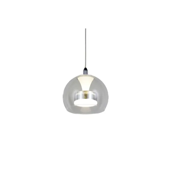 Trio Flynt króm LED függesztett lámpa (TRI-331610106) LED 1 izzós IP20