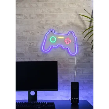 Trio Gamer átlátszó gyerek LED fali lámpa (TRI-R23741100) LED 1 izzós IP20