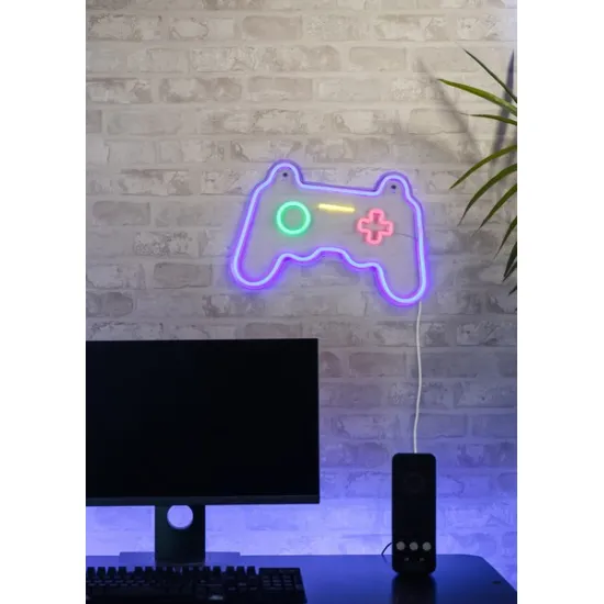 Trio Gamer átlátszó gyerek LED fali lámpa (TRI-R23741100) LED 1 izzós IP20