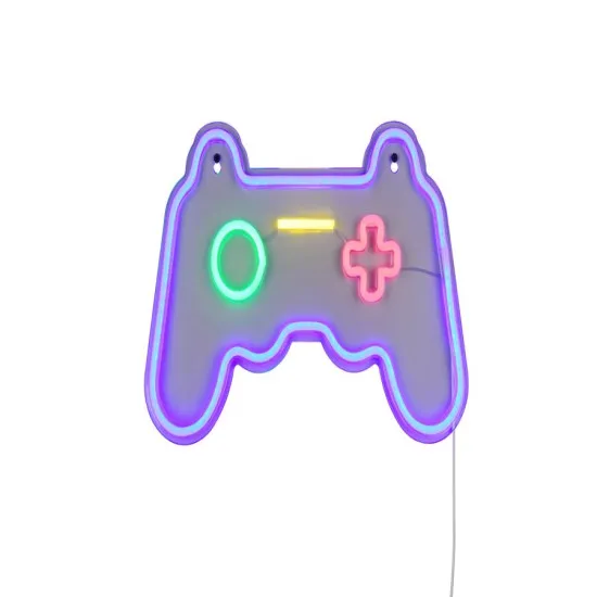 Trio Gamer átlátszó gyerek LED fali lámpa (TRI-R23741100) LED 1 izzós IP20