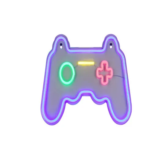 Trio Gamer átlátszó gyerek LED fali lámpa (TRI-R23741100) LED 1 izzós IP20