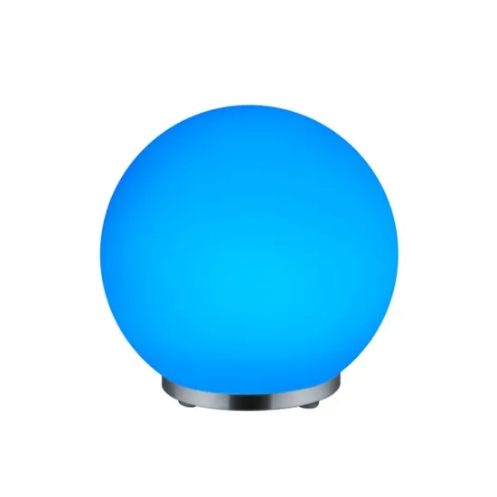 Trio George króm-fehér LED asztali lámpa (TRI-R52211106) LED 1 izzós IP20