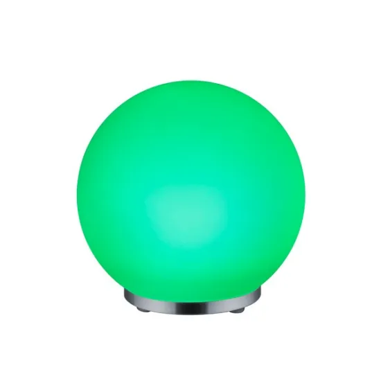 Trio George króm-fehér LED asztali lámpa (TRI-R52211106) LED 1 izzós IP20