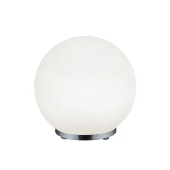 Trio George króm-fehér LED asztali lámpa (TRI-R52211106) LED 1 izzós IP20