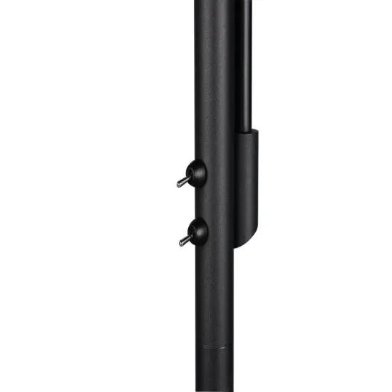 Trio Gerry matt fekete állólámpa olvasókarral (TRI-R40063132) E27+E14 3 izzós IP20