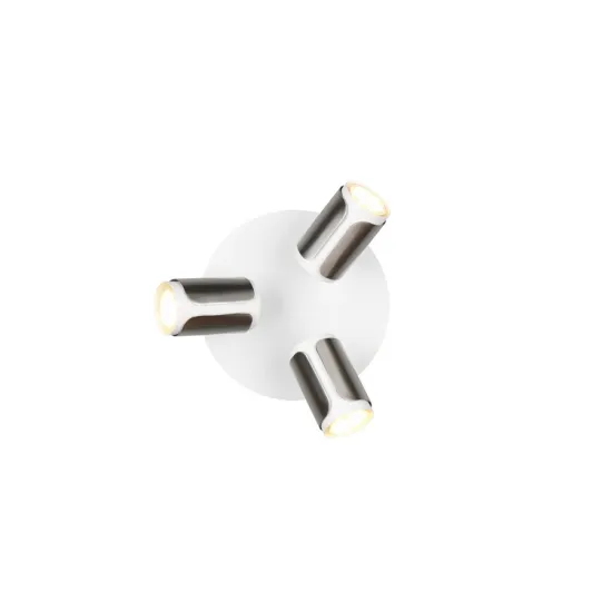 Trio Gillan fehér-króm mennyezeti spotlámpa (TRI-814530307) GU10 3 izzós IP20