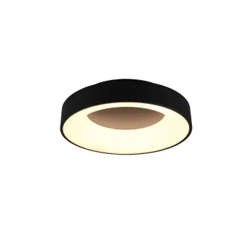 Trio Girona fekete-fehér LED mennyezeti lámpa (TRI-671210132) LED 1 izzós IP20