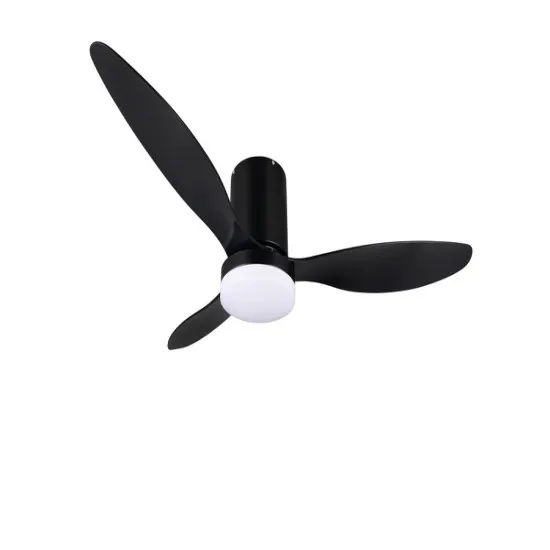 Trio Göteborg fekete LED ventilátoros lámpa (TRI-R64202132) LED 1 izzós IP20