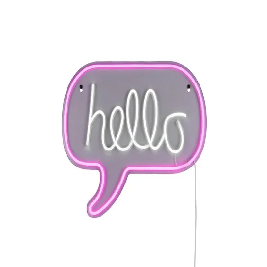 Trio Hello átlátszó gyerek LED fali lámpa (TRI-R23711100) LED 1 izzós IP20