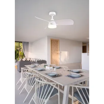 Trio Helsinki fehér LED ventilátoros lámpa (TRI-R62732131) LED 1 izzós IP20