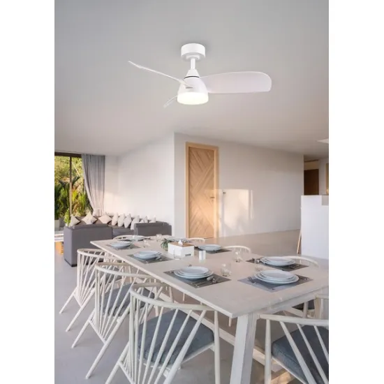 Trio Helsinki fehér LED ventilátoros lámpa (TRI-R62732131) LED 1 izzós IP20