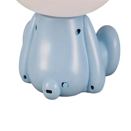 Trio Hopper fehér-kék gyerek LED asztali lámpa (TRI-R57971112) LED 1 izzós IP20