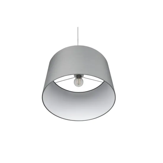 Trio Hotel szürke függesztett lámpa (TRI-303300111) E27 1 izzós IP20