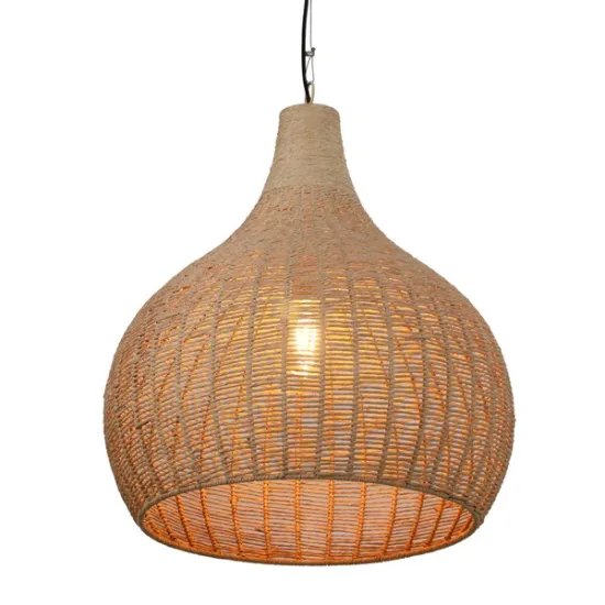 Trio Janne natúr függesztett lámpa (TRI-366700136) E27 1 izzós IP20