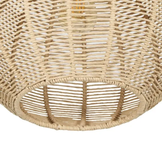 Trio Janne natúr függesztett lámpa (TRI-366790137) E27 1 izzós IP20