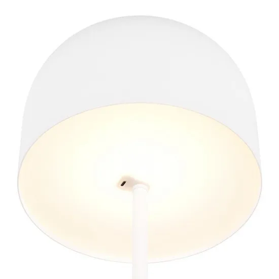 Trio Jeff fehér hordozható LED asztali/állólámpa (TRI-R49151131) LED 1 izzós IP20