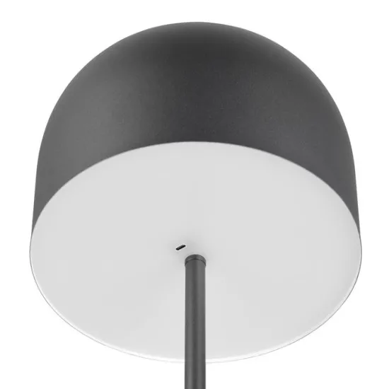 Trio Jeff fekete hordozható LED asztali/állólámpa (TRI-R49151132) LED 1 izzós IP20