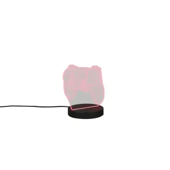 Trio Joy fekete gyerek LED asztali lámpa (TRI-R53881102) LED 1 izzós IP20