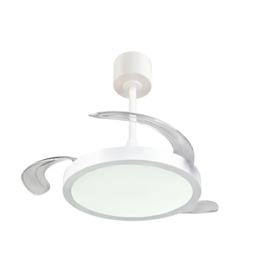 Trio Kasfjord fehér LED ventilátoros lámpa (TRI-R64452131) LED 1 izzós IP20