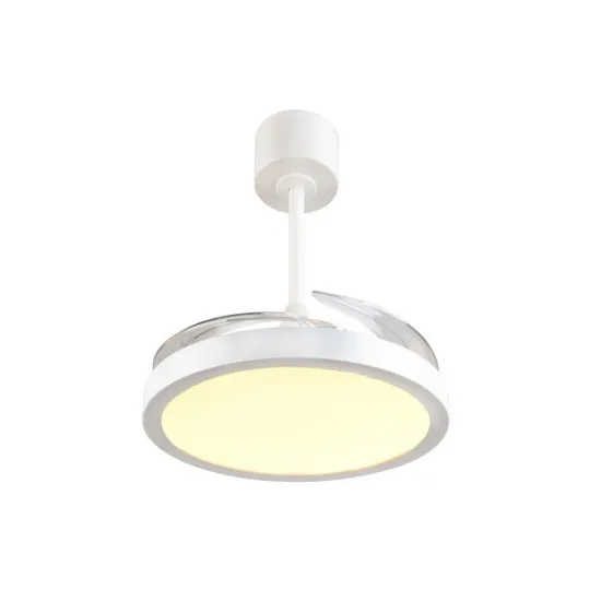 Trio Kasfjord fehér LED ventilátoros lámpa (TRI-R64452131) LED 1 izzós IP20