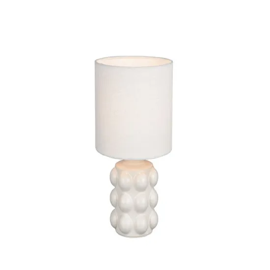 Trio Kate fehér asztali lámpa (TRI-R56481001) E14 1 izzós IP20