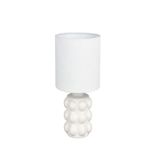 Trio Kate fehér asztali lámpa (TRI-R56481001) E14 1 izzós IP20