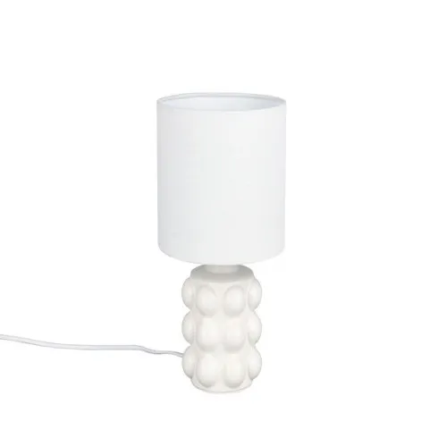 Trio Kate fehér asztali lámpa (TRI-R56481001) E14 1 izzós IP20