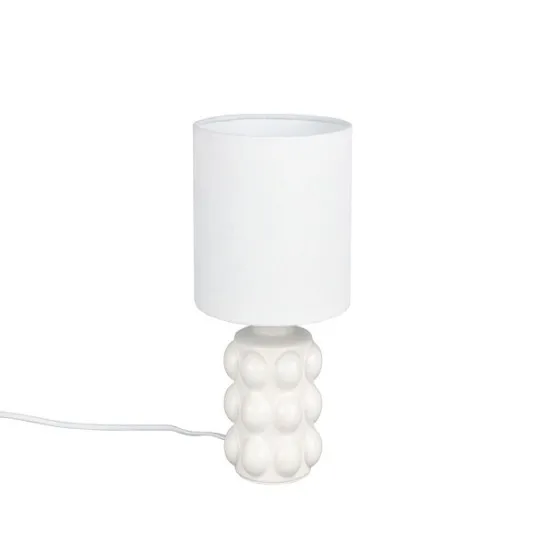 Trio Kate fehér asztali lámpa (TRI-R56481001) E14 1 izzós IP20