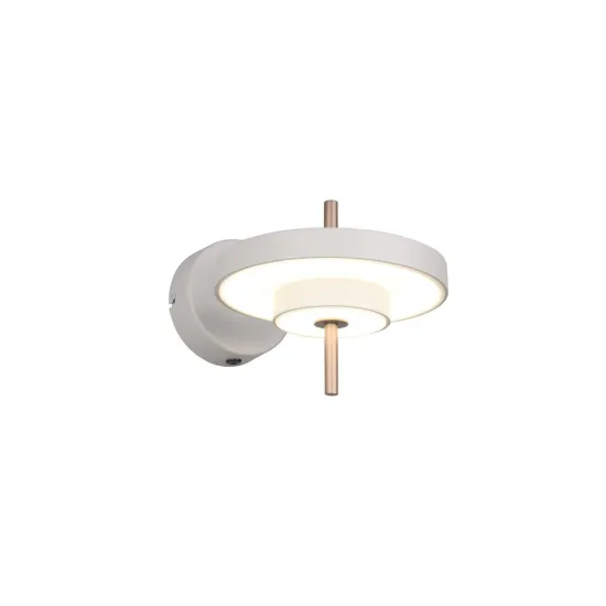 Trio Keaton szürke LED falikar (TRI-240270176) LED 1 izzós IP20