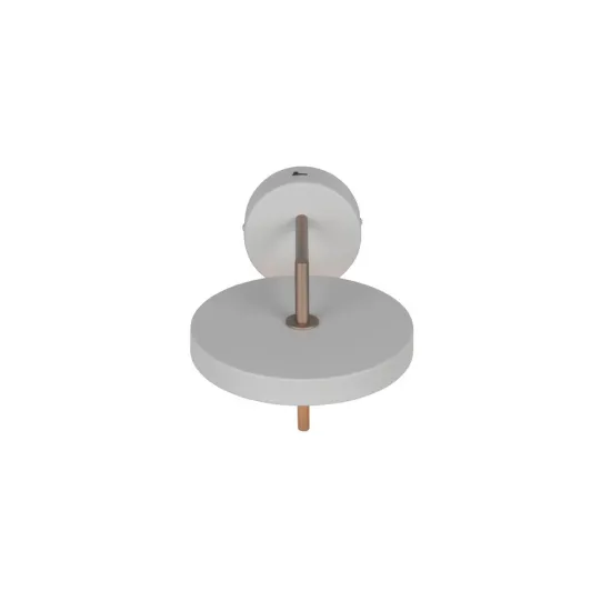 Trio Keaton szürke LED falikar (TRI-240270176) LED 1 izzós IP20