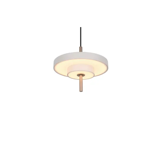 Trio Keaton szürke LED függesztett lámpa (TRI-340210176) LED 1 izzós IP20