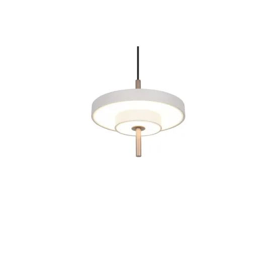 Trio Keaton szürke LED függesztett lámpa (TRI-340210176) LED 1 izzós IP20