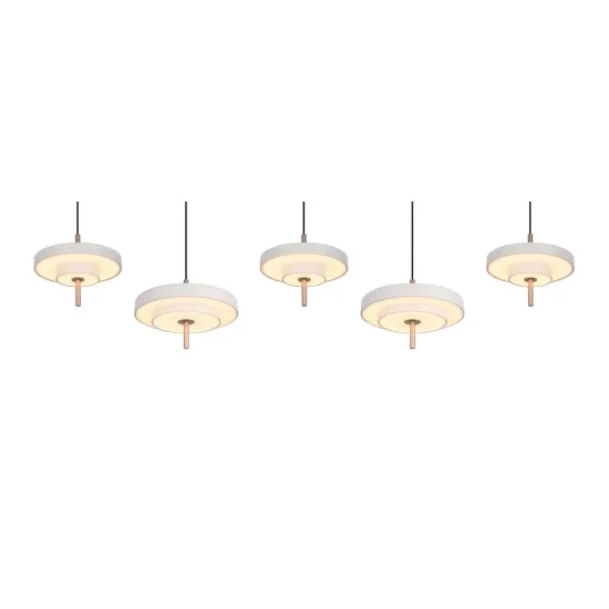 Trio Keaton szürke LED függesztett lámpa (TRI-340210576) LED 1 izzós IP20