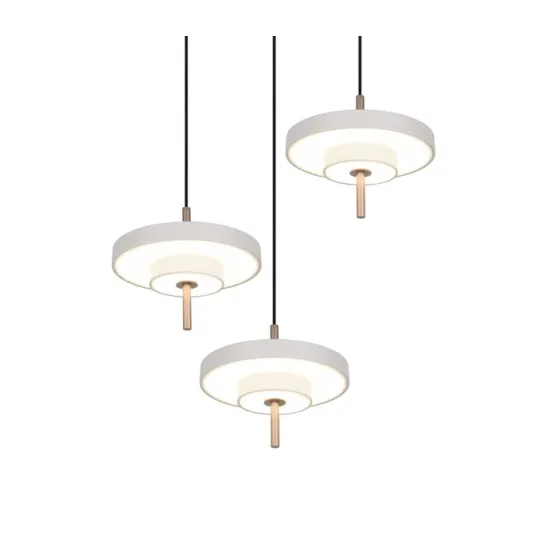 Trio Keaton szürke LED függesztett lámpa (TRI-340230376) LED 3 izzós IP20