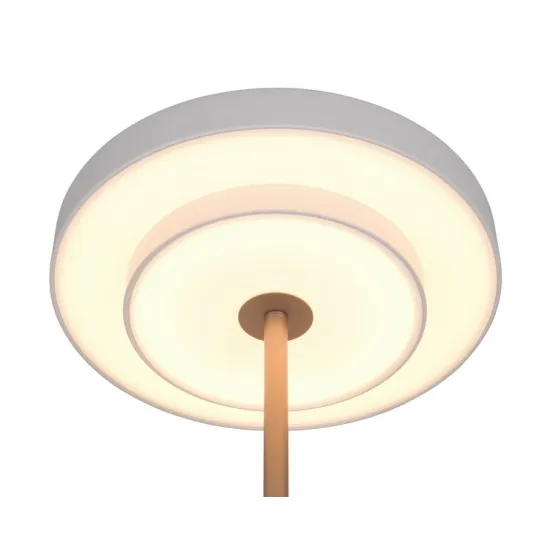 Trio Keaton szürke LED asztali lámpa (TRI-540210176) LED 1 izzós IP20