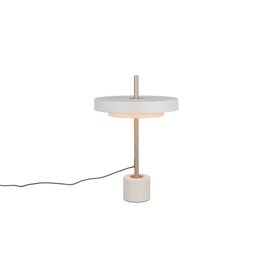 Trio Keaton szürke LED asztali lámpa (TRI-540210176) LED 1 izzós IP20