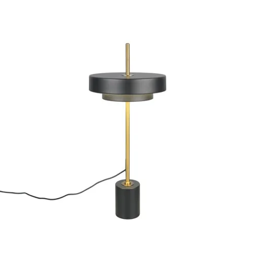 Trio Keaton arany-fekete LED asztali lámpa (TRI-540210180) LED 1 izzós IP20