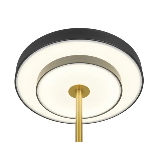 Trio Keaton arany-fekete LED asztali lámpa (TRI-540210180) LED 1 izzós IP20