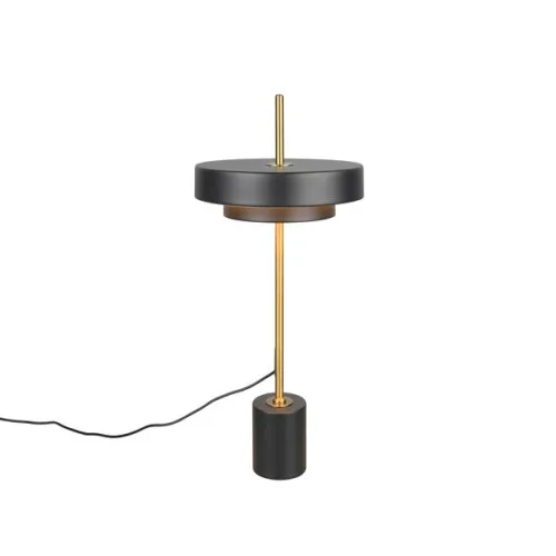 Trio Keaton arany-fekete LED asztali lámpa (TRI-540210180) LED 1 izzós IP20