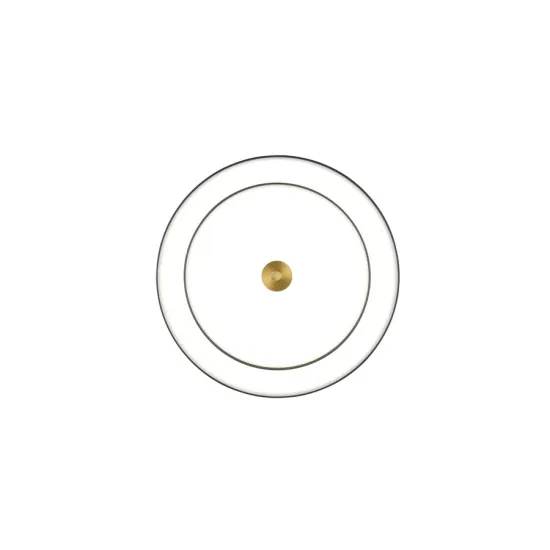 Trio Keaton arany-fekete LED mennyezeti lámpa (TRI-640210180) LED 1 izzós IP20