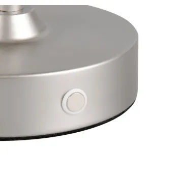 Trio Kenny nikkel-fekete hordozható LED asztali lámpa (TRI-R53621102) LED 1 izzós IP20