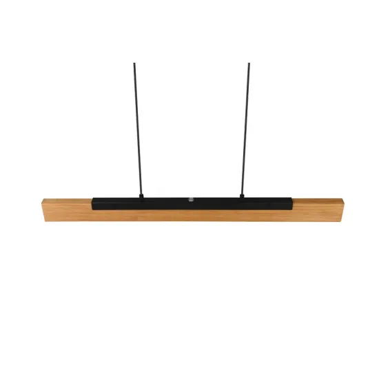 Trio Kerala natúr-fekete LED függesztett lámpa (TRI-341610132) LED 1 izzós IP20