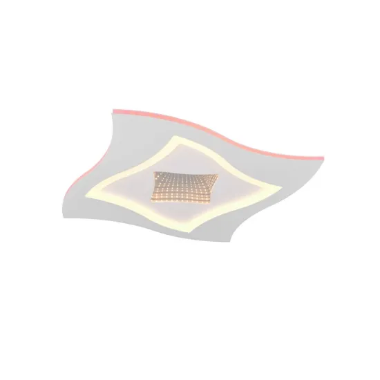 Trio Klint matt fehér LED mennyezeti lámpa (TRI-633610131) LED 1 izzós IP20